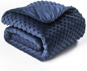 weighted blanket has calming effects