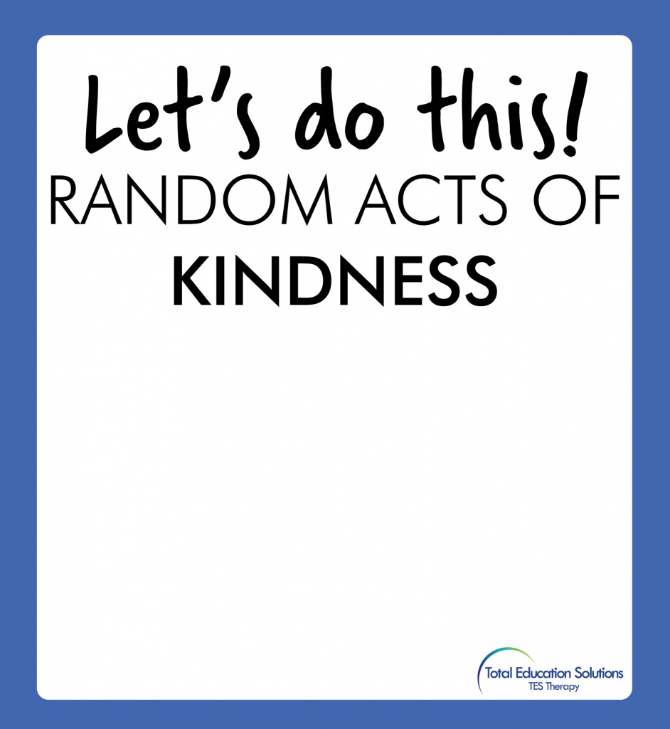 Random acts of kindness image