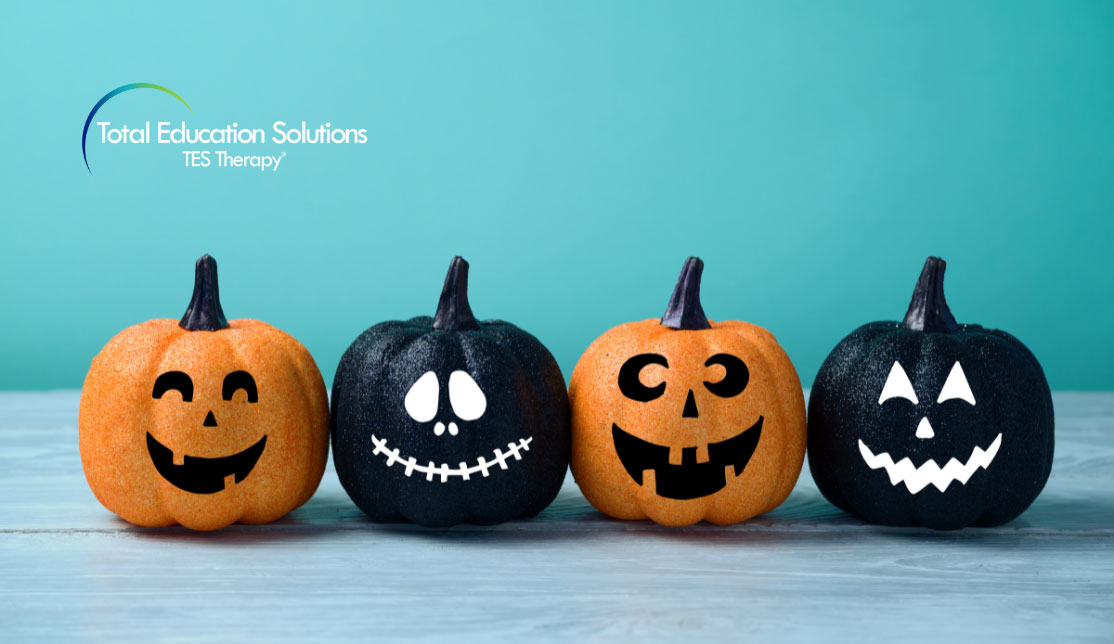 Halloween Tips for Kids with Autism Spectrum Disorders blog banner image